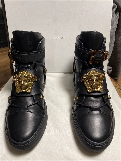 sneakers basse versace|versace sneakers for men.